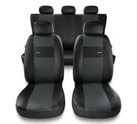 Mossa Coprisedili compatibili con Lancia Musa (2004-2012) - fodere sedili auto - set coprisedili auto universali - XL-G