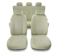 Mossa Coprisedili compatibili con VW Volkswagen Touareg I, II, III (2002-2019) - fodere sedili - set coprisedili auto universali - MD-8