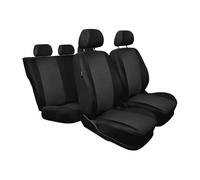 Mossa Coprisedili su Misura compatibili con Fiat Seicento Hatchback (1998-2005) seconda Fila: Sedile Posteriore Intero - Fodere sedili - Set coprisedili Auto
