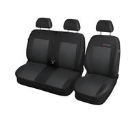 Mossa Coprisedili su Misura compatibili con Peugeot Boxer II, III Bus (2006- ) Solo sedili Anteriori: 1+2 - Fodere sedili Auto - Set coprisedili Auto E3