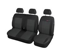 Mossa Coprisedili su Misura compatibili con Renault Trafic III Van (2014- ) 2+1 - Fodere sedili - Set coprisedili Auto - E1