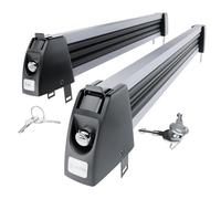 Mossa Portasci per barre per 3 paia di sci/2 tavole da snowboard - argento