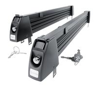 Mossa Portasci per barre per 3 paia di sci o 2 tavole da snowboard - nero