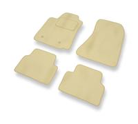 Mossa Premium tappetini auto in velluto compatibili con Alfa Romeo 159 I (2005-2011) - tappeti auto - beige 1