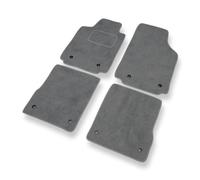 Mossa Premium tappetini auto in velluto compatibili con Audi A2 I 8Z (1999-2005) - tappeti auto - grigio 1
