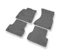 Mossa Premium tappetini auto in velluto compatibili con Audi A7 I 4G (2010-2017) - tappeti auto - grigio 1