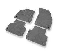 Mossa Premium tappetini auto in velluto compatibili con Audi Q7 II (2015- ) - tappeti auto - grigio 1