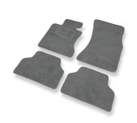Mossa Premium tappetini auto in velluto compatibili con BMW 5 M5 IV E60 (2005-2010) - tappeti auto - grigio 1