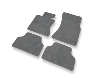 Mossa Premium tappetini auto in velluto compatibili con BMW 5 M5 IV E60 (2005-2010) - tappeti auto - grigio 1