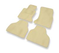 Mossa Premium tappetini auto in velluto compatibili con BMW 7 IV E65/E66 (2001-2008) - tappeti auto - beige 1