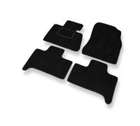 Mossa Premium tappetini auto in velluto compatibili con BMW X5 I E53 (1999-2006) - tappeti auto - nero 1