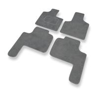 Mossa Premium tappetini auto in velluto compatibili con Chrysler Grand Voyager III (1996-2000) - tappeti auto - grigio 1