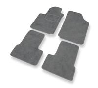 Mossa Premium tappetini auto in velluto compatibili con Citroen C3 I (2002-2009) - tappeti auto - grigio 1
