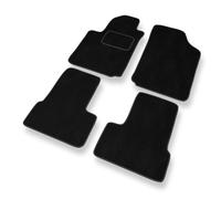 Mossa Premium tappetini auto in velluto compatibili con Citroen C3 I (2002-2009) - tappeti auto - nero 1