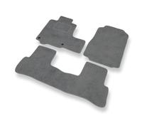 Mossa Premium tappetini auto in velluto compatibili con Honda CR-V III (2007-2012) - tappeti auto - grigio 1
