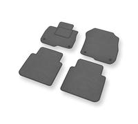 Mossa Premium tappetini auto in velluto compatibili con Honda CR-V V SUV (2018-2023) - tappeti auto - grigio
