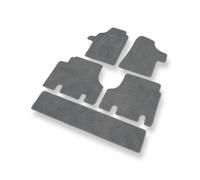 Mossa Premium tappetini auto in velluto compatibili con Mercedes-Benz Viano (2003-2014) - tappeti auto - grigio 1