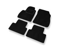 Mossa Premium tappetini auto in velluto compatibili con Opel Zafira C (2011-2019) - tappeti auto - nero 1
