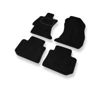 Mossa Premium tappetini auto in velluto compatibili con Subaru XV (2012-2017) - tappeti auto - nero 1
