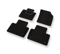 Mossa Premium tappetini auto in velluto compatibili con Volvo XC90 II SUV (2015- ) - tappeti auto - nero
