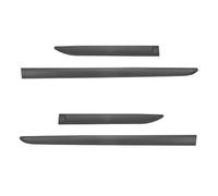 Mossa Protezioni nere laterali per auto compatibili con Mitsubishi L200 Pick-up (2006-2011)