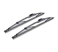 Mossa Spazzole tergicristallo anteriori compatibili con Land Rover Defender II, III (08.1990-02.2016) - tergicristalli auto - lame tergilunotto - standard