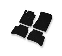 Mossa Tappetini adatti per Mercedes CLS W219 Coupé (2004-2010) 4 pz. nero S