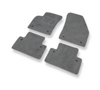 Mossa Premium tappetini auto in velluto compatibili con Volvo V50 I (2004-2012) - tappeti auto - grigio 1