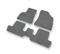 Mossa - Tappetini auto adatti per Peugeot 3008 I SUV 2009-2016 3 pz. grigio
