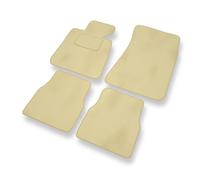 Mossa Premium tappetini auto in velluto compatibili con BMW 3 M3 I E30 (1985-1992) - tappeti auto - beige 1