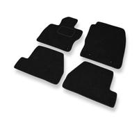 Mossa Tappetini auto in feltro compatibili con Ford Focus III (2010-2018) - tappeti auto - nero