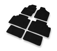 Mossa Tappetini auto in feltro compatibili con Volkswagen Sharan I (1995-2000) - tappeti auto - nero 1