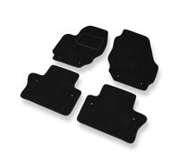 Mossa Tappetini auto in feltro compatibili con Volvo S80 II (2006-2016) - tappeti auto - nero 1