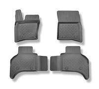 Mossa Tappetini Auto in TPE compatibili con Land Rover Defender 110 (L663) SUV (01.2020- ) - tappeti auto neri - G