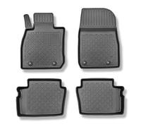 Mossa Tappetini Auto in TPE compatibili con Mazda 2 III Hatchback (02.2015- ) - tappeti auto neri - G