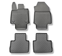 Mossa Tappetini Auto in TPE compatibili con Toyota RAV4 V SUV (01.2019- ) - tappeti auto neri - G1