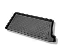 Mossa Vasca Baule Compatibile con Fiat 500 Hatchback (09.2007- ) - Tappetino per Bagagliaio - Tappeto Bagagliaio per Auto - G