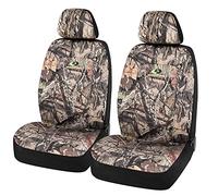 Mossy Oak Camo Seat Covers Low Back - Made with Cotton Twill, Airbag Compatible, Universial Fit Most Bucket Seats - Official Licensed Product