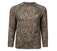 Mossy Oak Uomini, umidità Wicking Camicie Camo Manica Lunga, Uomo, Maniche Lunghe, 997004C, Bottomland, L
