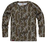 Mossy Oak Uomo Caccia Camicia Camo Vestiti Manica Lunga