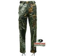 Mossy Oak Uomo IMPERMEABILE CAMOUFLAGE pantaloni Outdoor Caccia Camo da lavoro