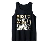 Most Accident Prone Award Winner Umorismo goffo --- Canotta