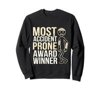 Most Accident Prone Award Winner Umorismo goffo --- Felpa