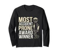 Most Accident Prone Award Winner Umorismo goffo --- Maglia a Manica