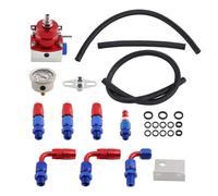 Most Car Use AN6 Hose End Fitting & Fuel Pressure Regulator & Gauge Port