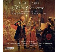 Carl Philipp Em C.P.E. Bach: Flute Concertos: D Minor WQ22/A Minor WQ166/G (CD)