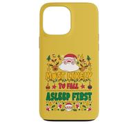 Most Likely To Fall Asleep First Outfit Funny Xmas Pajamas Custodia per iPhone 13 Pro Max