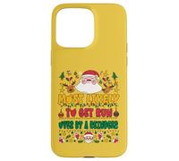 Most Likely To Get Run Over By A Reindeer Outfit Funny Xmas Custodia per iPhone 15 Pro Max