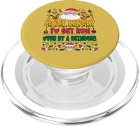 Most Likely To Get Run Over By A Reindeer Outfit Funny Xmas PopSockets PopGrip per MagSafe