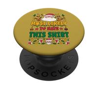 Most Likely To Hate This Shirt Outfit Funny Xmas Pajamas PopSockets PopGrip Adesivo